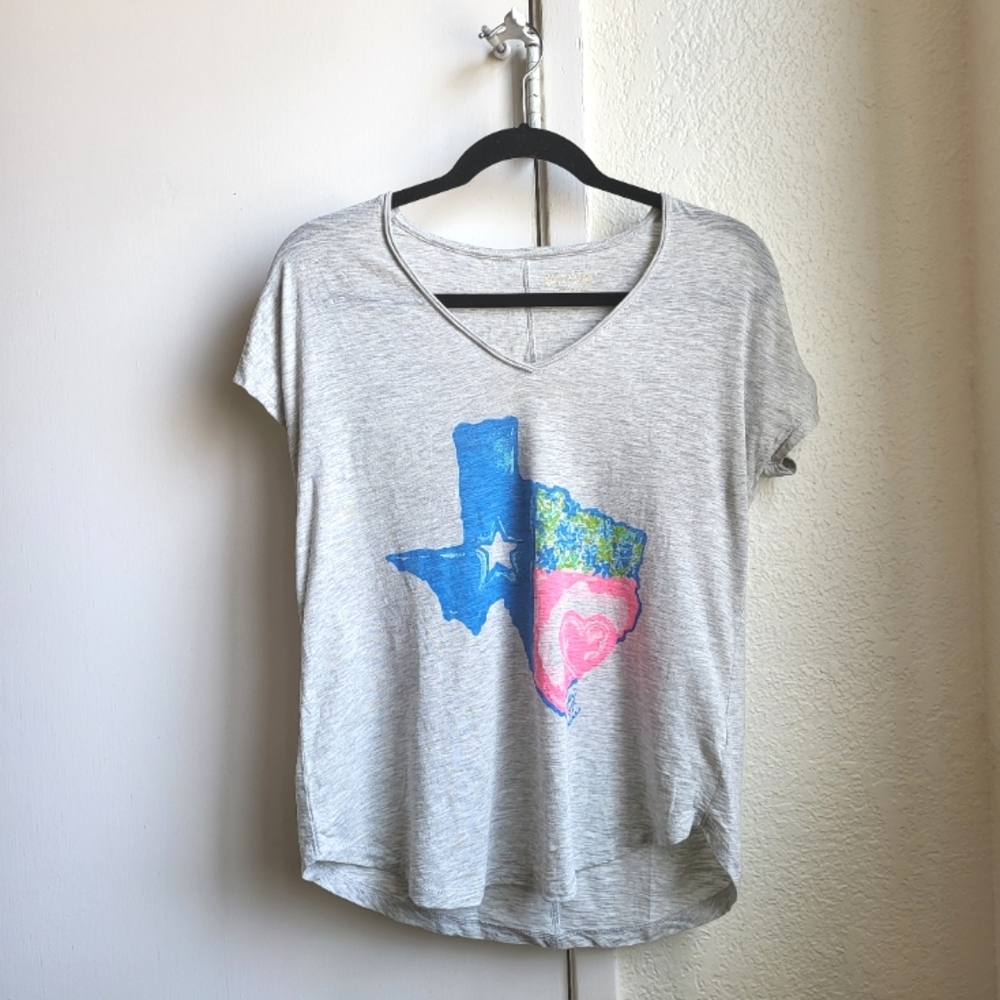 Lily Pulitzer Oversized Love Texas Tee